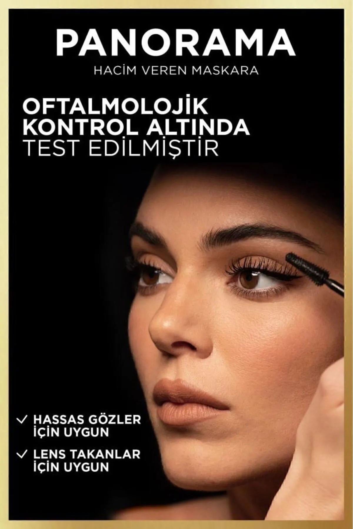 L'Oréal Paris Panorama Hacim Veren Maskara Siyah – Gözlerde Maksimum Hacim ve Etki